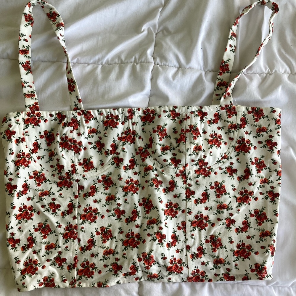 Corset crop top